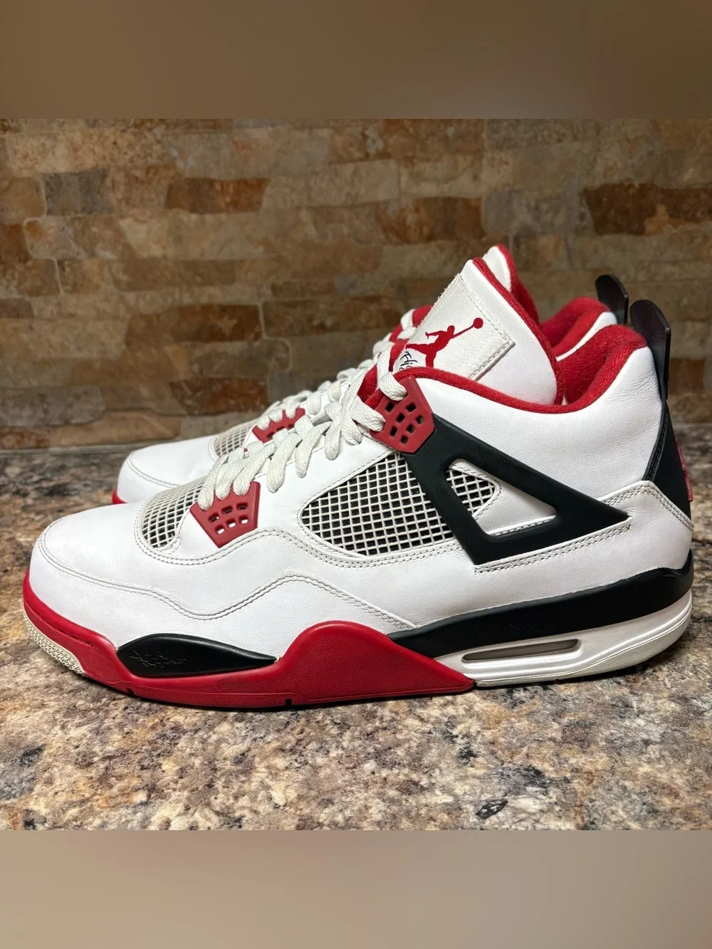 Jordan 4 Retro OG Mid Fire Red 2012 Size 14